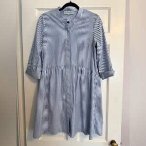 Tuckernuck Striped Blue and White Mini Dress